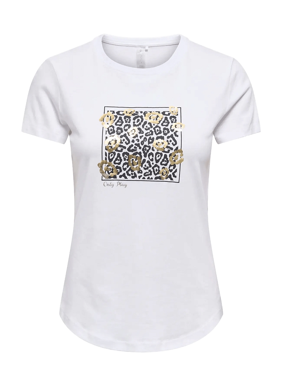 Only Play - ONPMELEO ON SS REG JRS TEE - white - 0