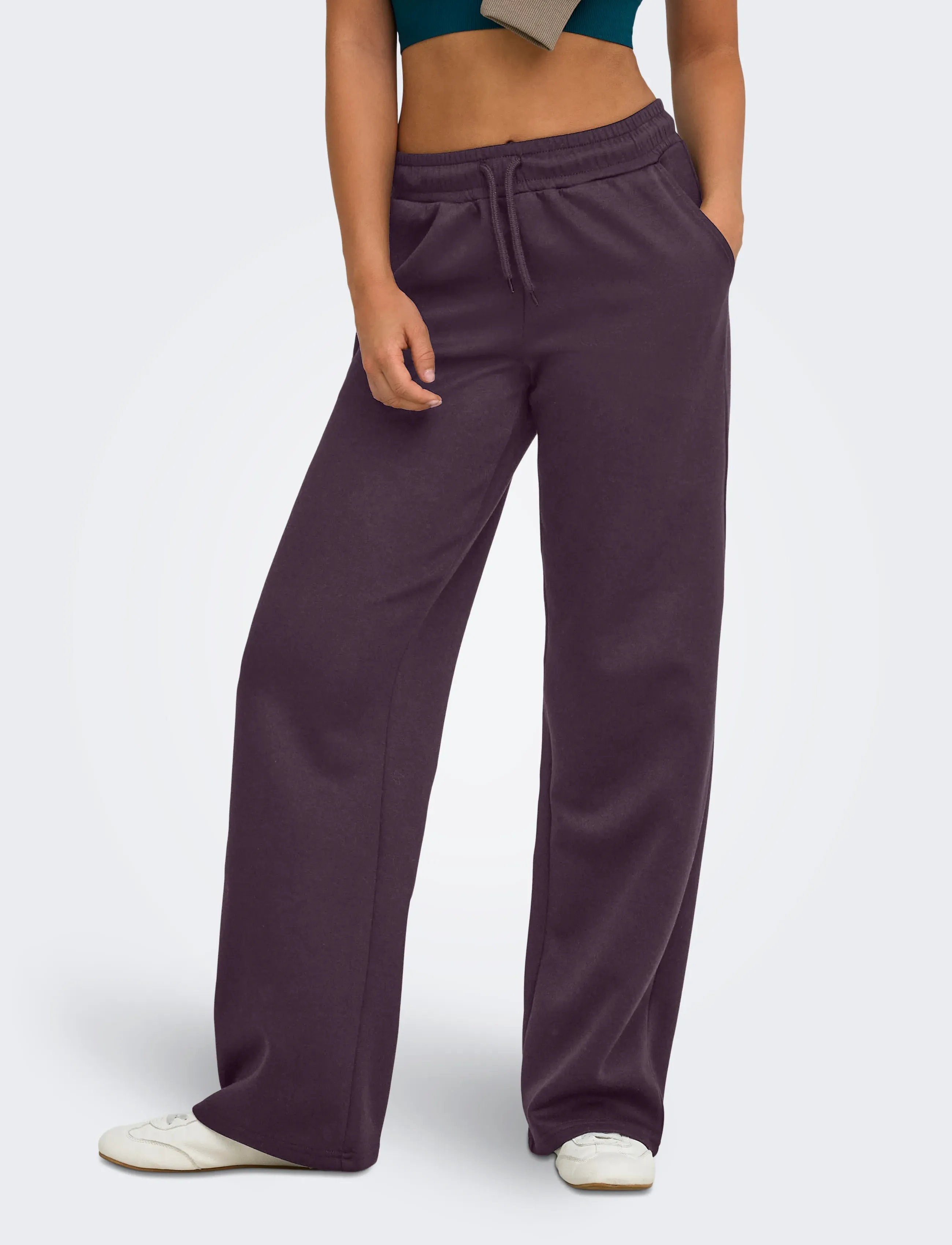 Only Play - ONPLOUNGE MW STR SWT PNT NOOS - training pants - plum perfect - 0