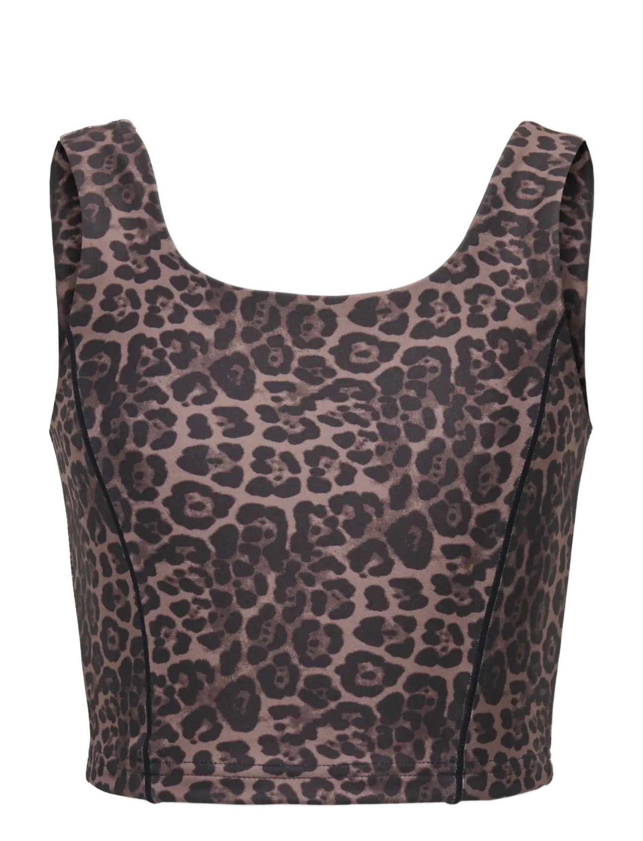 Only Play ONPMELEO SL AOP TOP GIRLS - T-särgid - DEEP TAUPE / brown