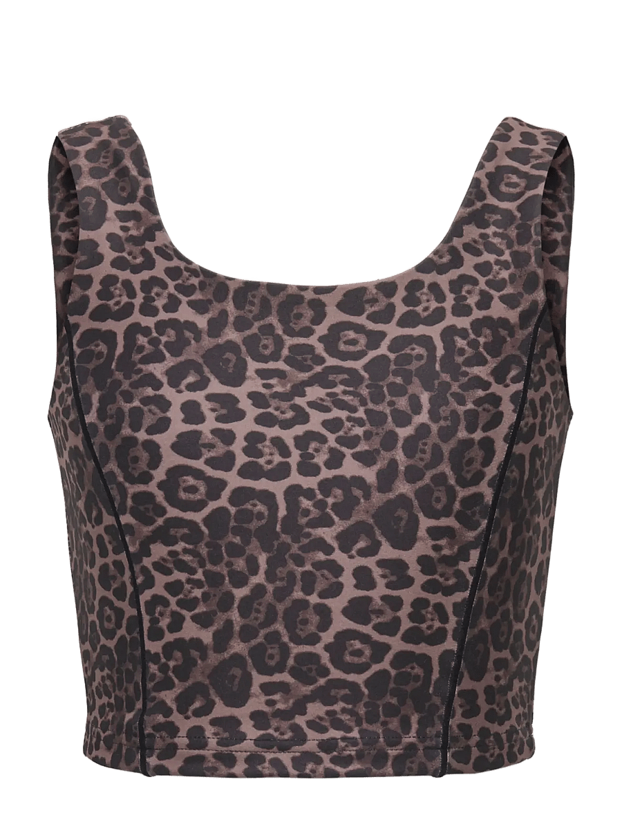 Only Play - ONPMELEO SL AOP TOP GIRLS - sporditopid - deep taupe - 0
