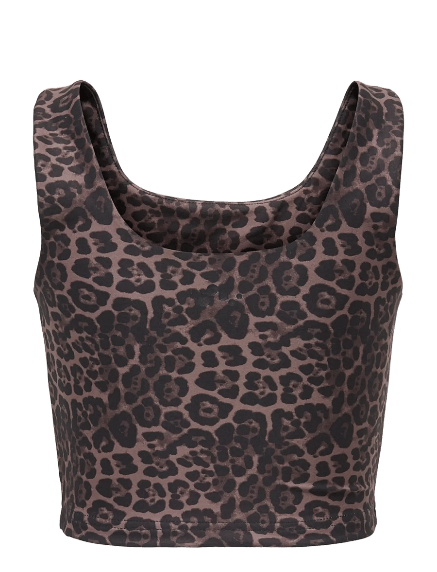 Only Play - ONPMELEO SL AOP TOP GIRLS - sporditopid - deep taupe - 1