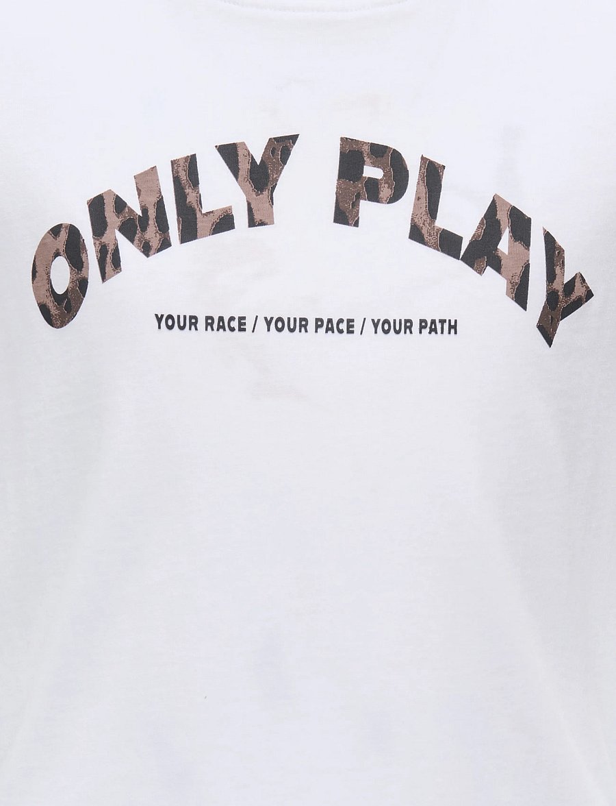 Only Play - ONPMELEO ON SS REG JRS TEE GIRLS - white - 2