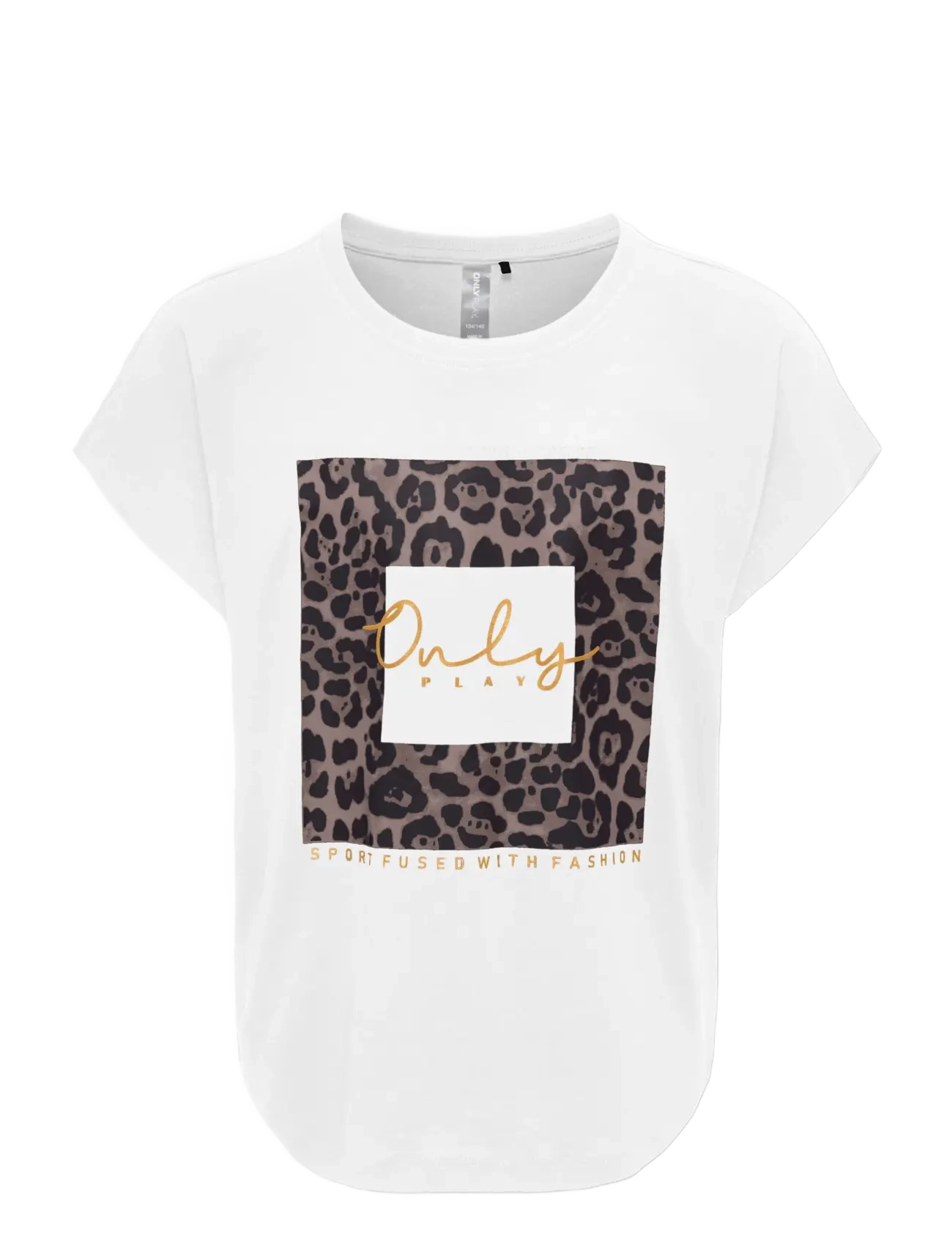 Only Play ONPAUB-RIE ON SS LOOSE JRS TEE GIRLS - Sporditopid - WHITE / white