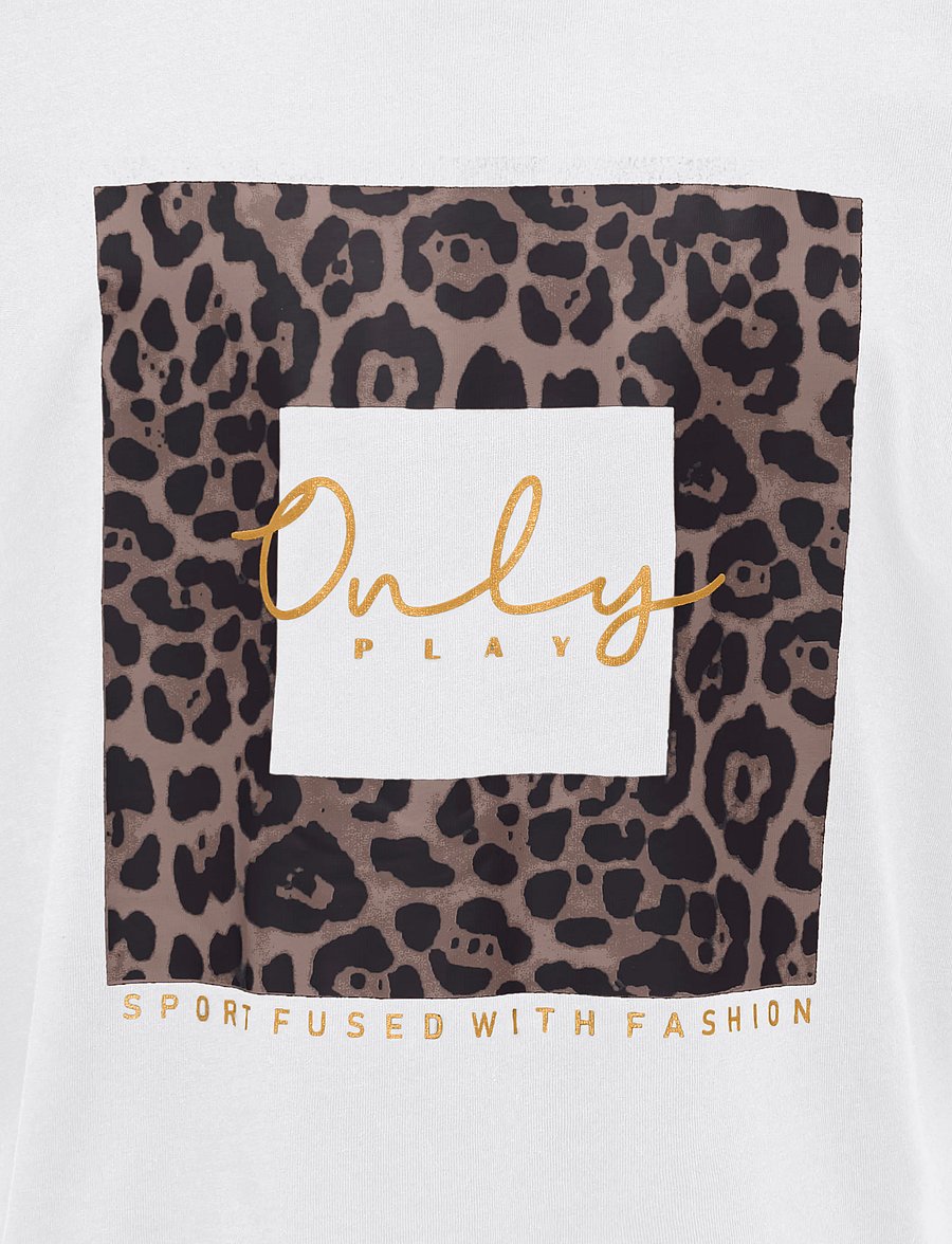 Only Play - ONPAUB-RIE ON SS LOOSE JRS TEE GIRLS - sporditopid - white - 2