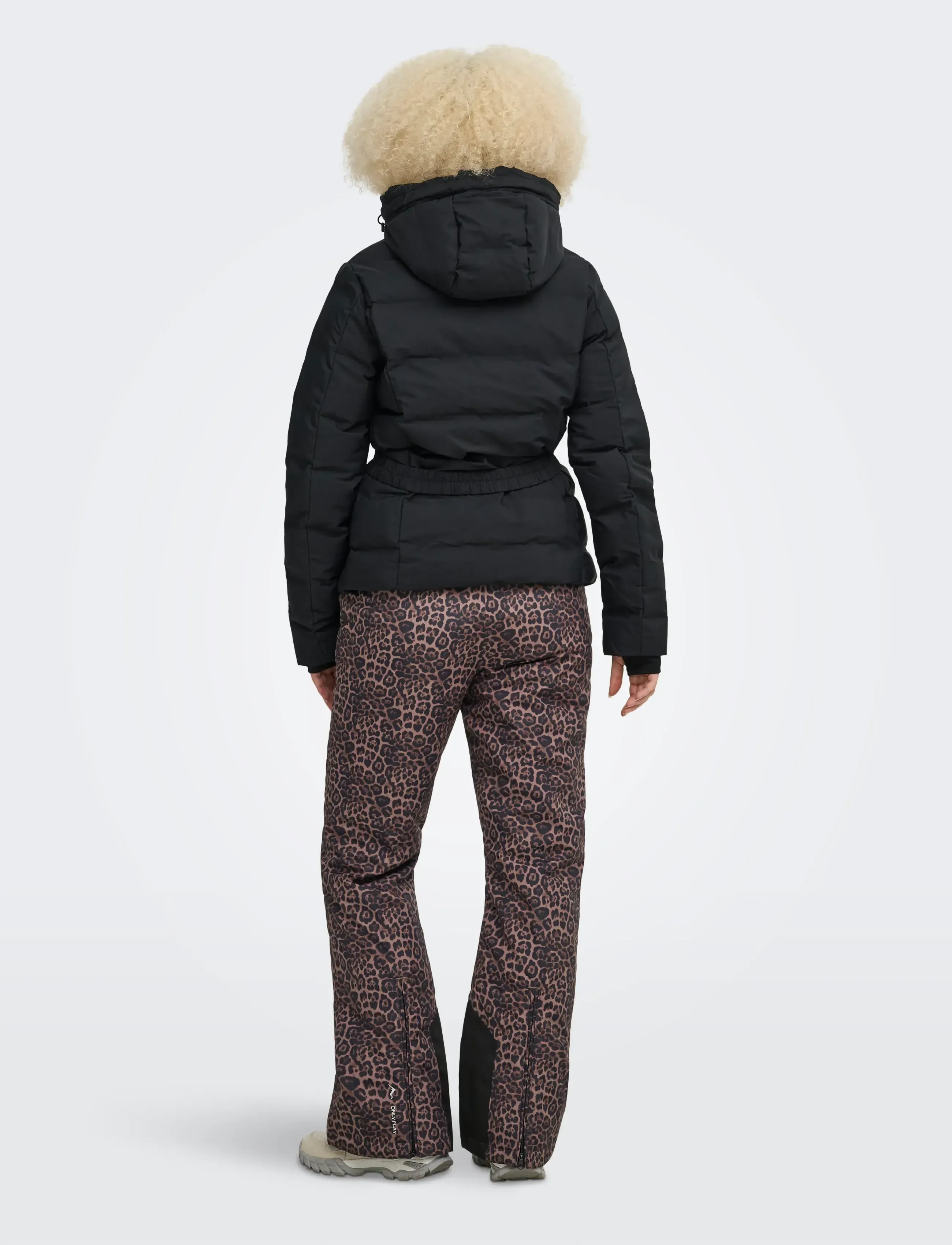 Only Play - ONPENYA PREMIUM AOP SKI PANT - ski-kleidung - deep taupe - 3