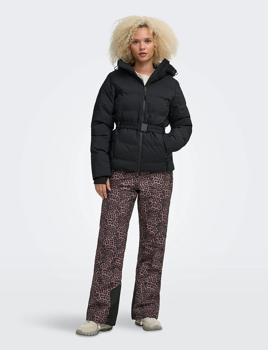 Only Play - ONPENYA PREMIUM AOP SKI PANT - ski-kleidung - deep taupe - 4
