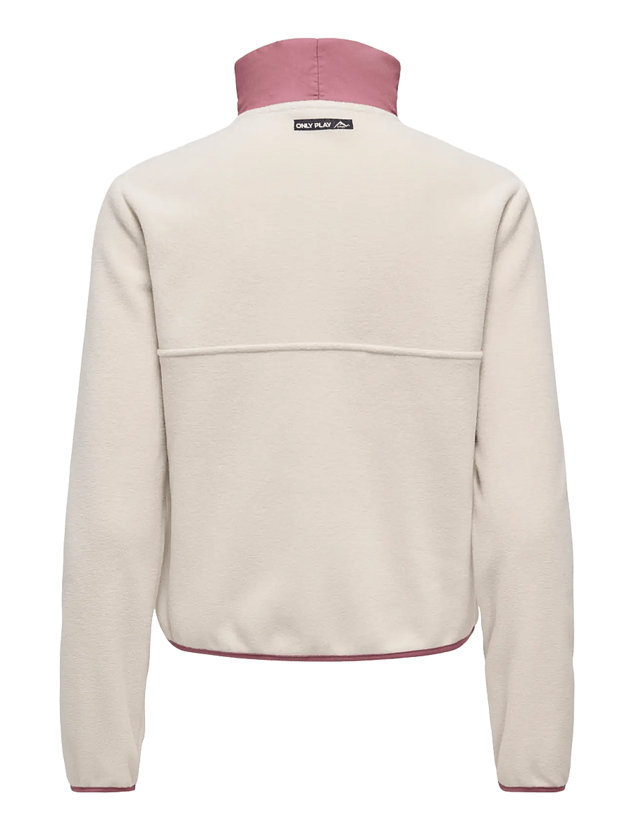 Only Play - ONPBETH HN HZ LS FLEECE PULLOVER - pumice stone - 1
