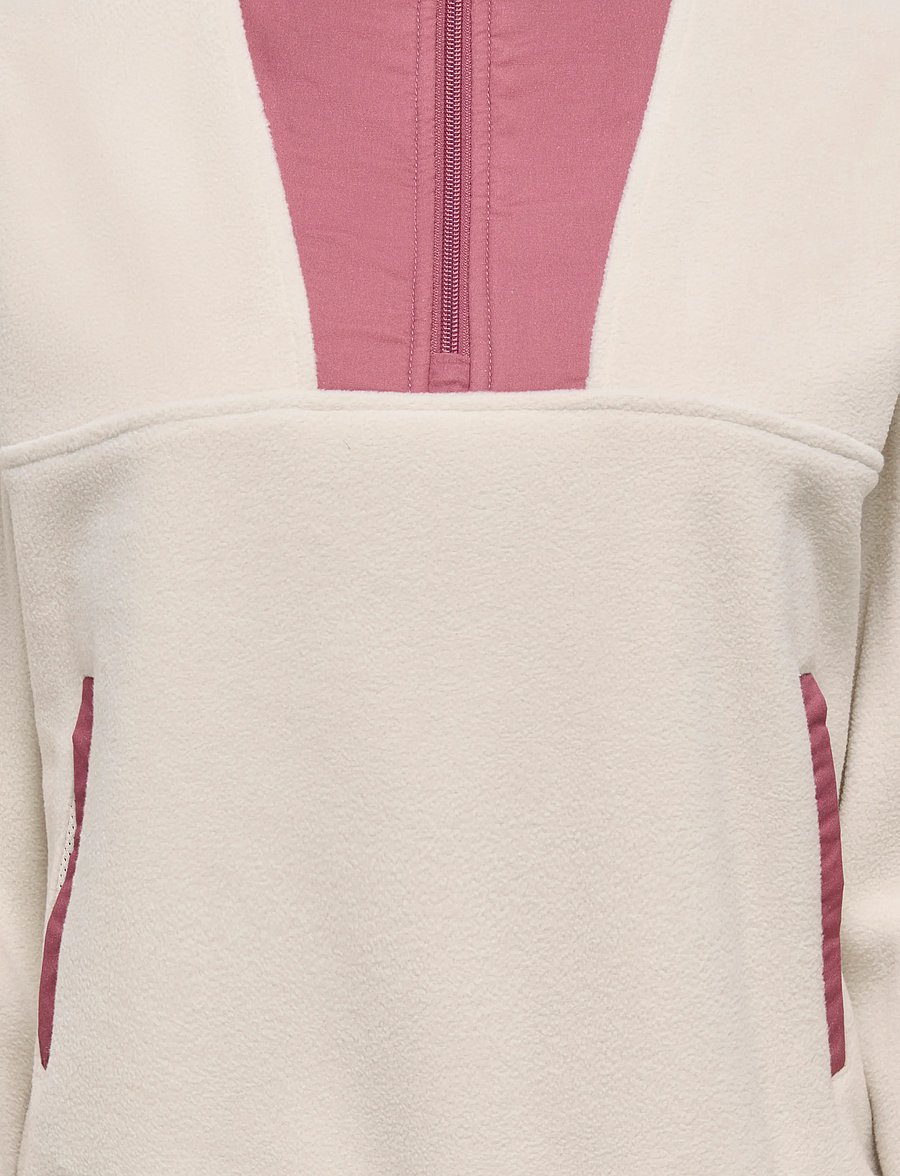 Only Play - ONPBETH HN HZ LS FLEECE PULLOVER - pumice stone - 2
