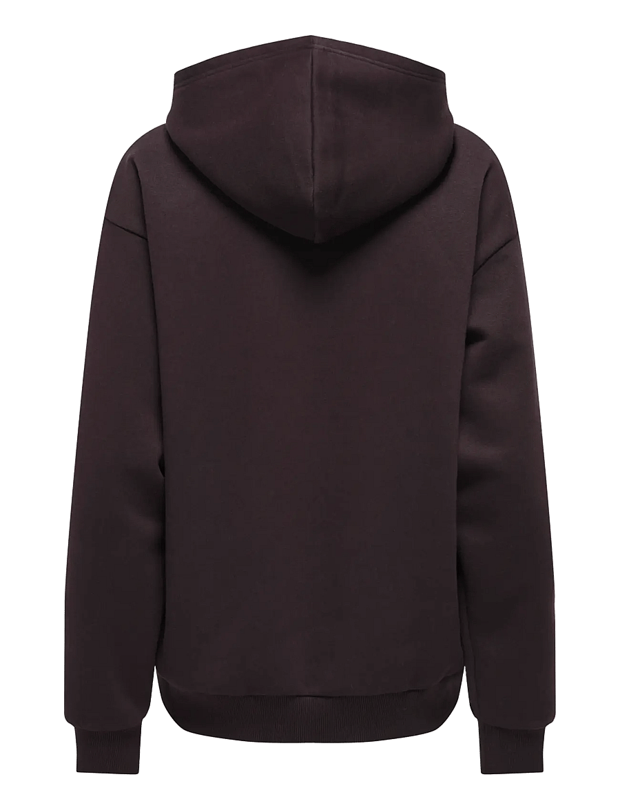 Only Play - ONPSIA HOOD LS OVZ BRUSH SWT - chocolate torte - 1