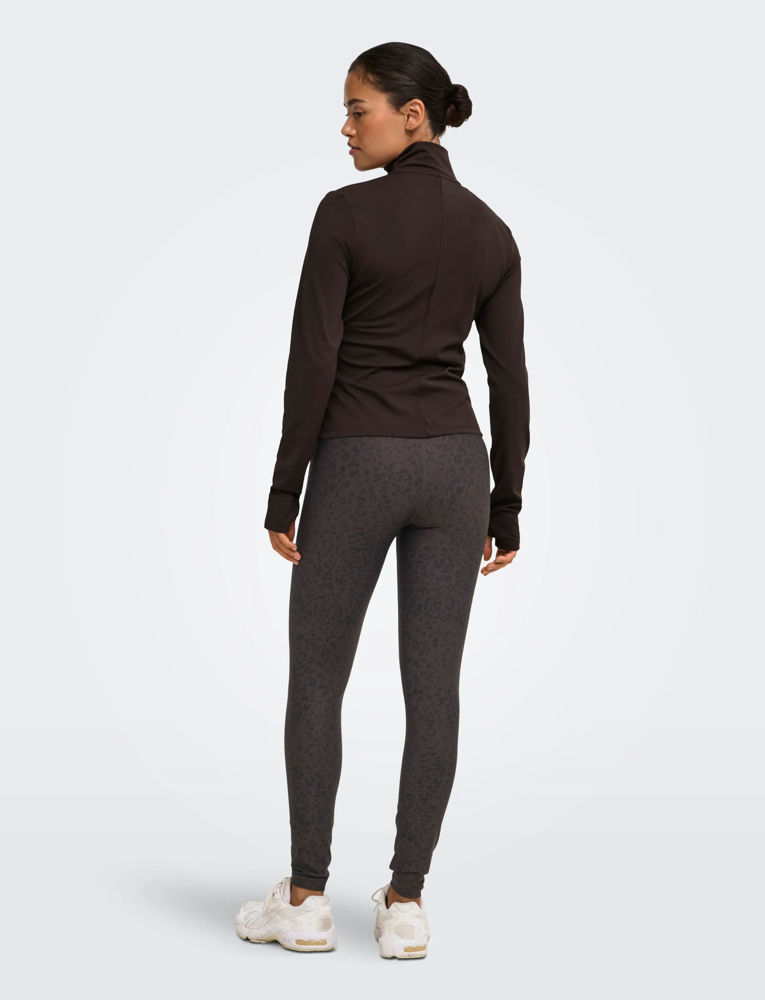 Only Play - ONPJAM-2-KELLY HW AOP PCK TIGHTS - lowest prices - chocolate torte - 3