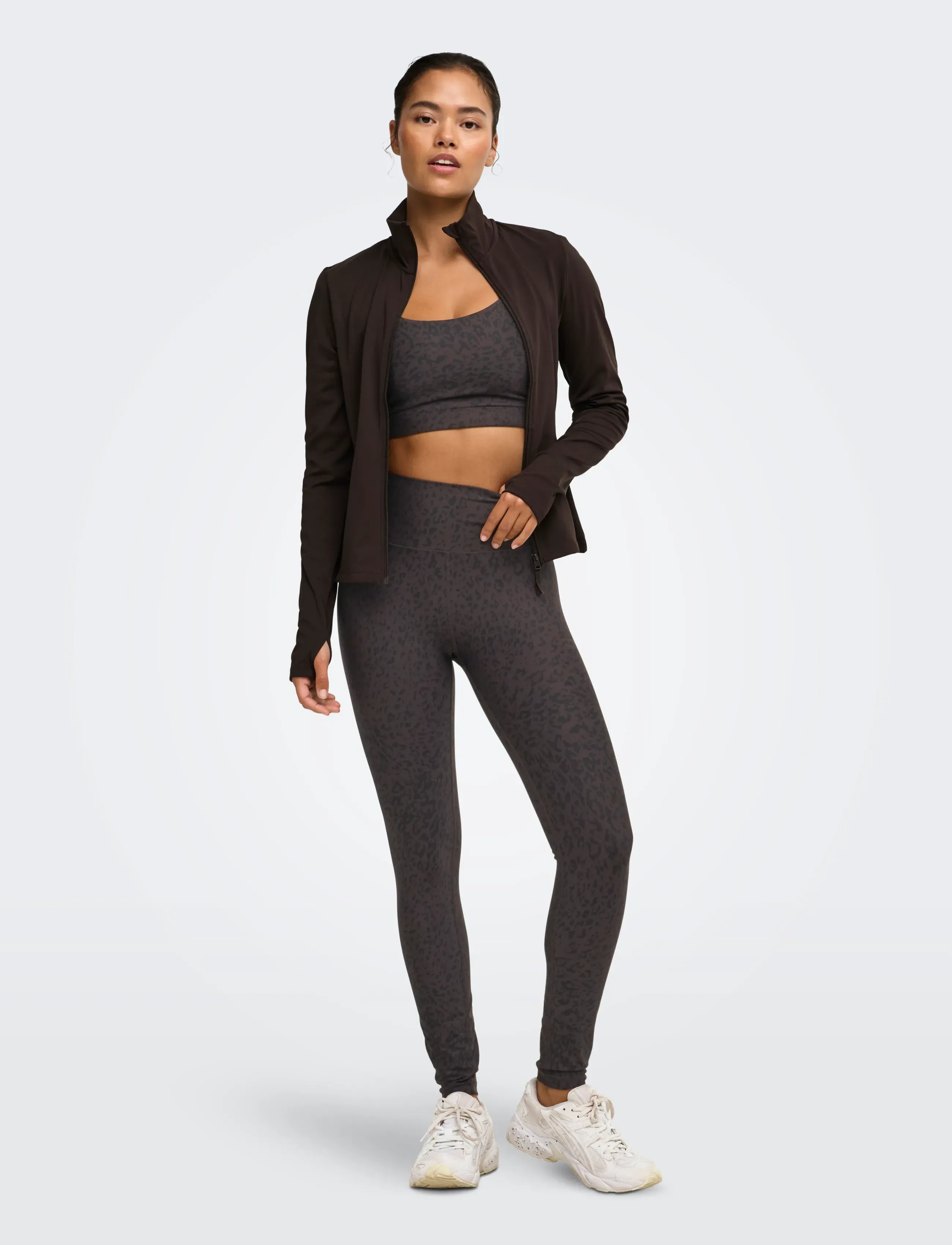 Only Play - ONPJAM-2-KELLY HW AOP PCK TIGHTS - lowest prices - chocolate torte - 4