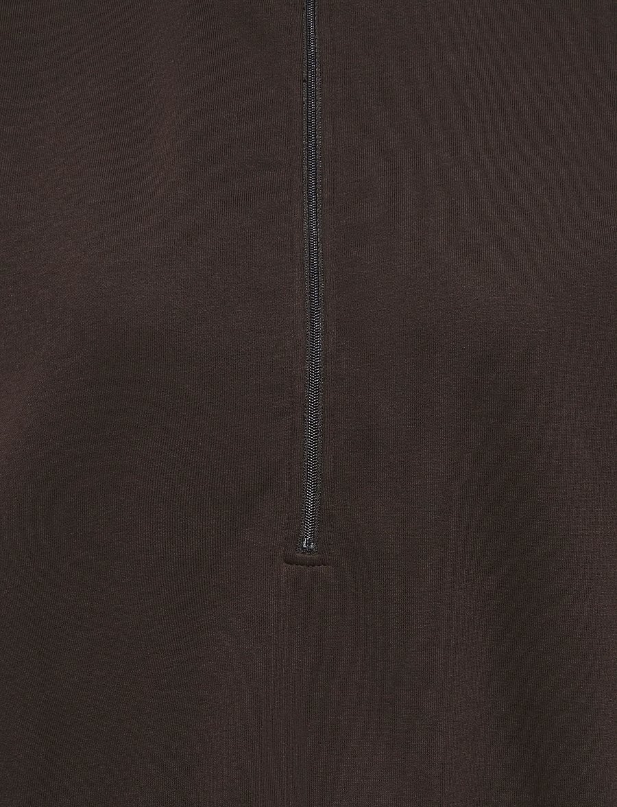Only Play - ONPASTRID HN HZ LS BRUSH SWT - Överdelar - chocolate torte - 3