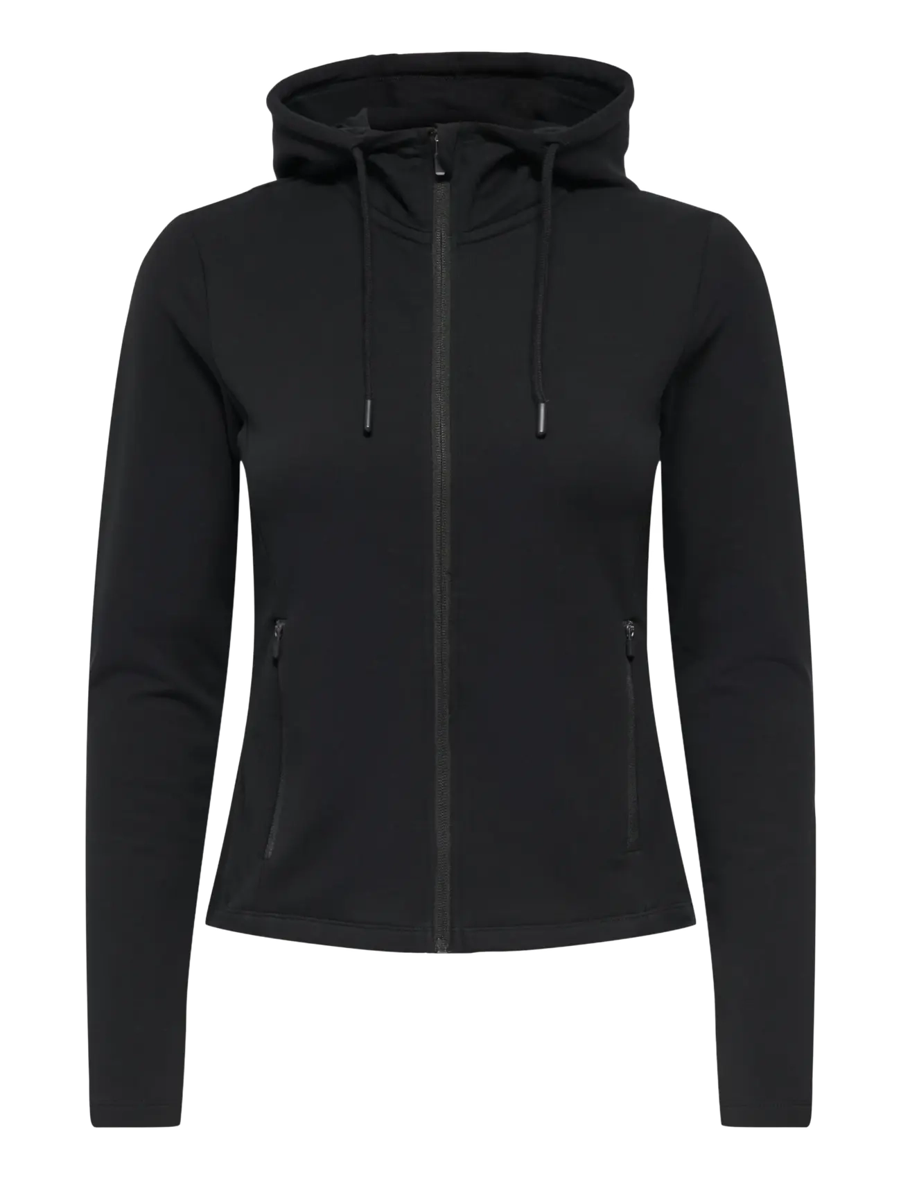 Only Play ONPJAVINA HOOD LS WARM CARDIGAN - Tøj - BLACK / black