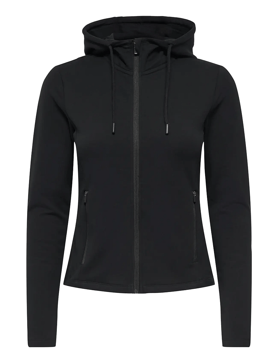 Only Play - ONPJAVINA HOOD LS WARM CARDIGAN - black - 0
