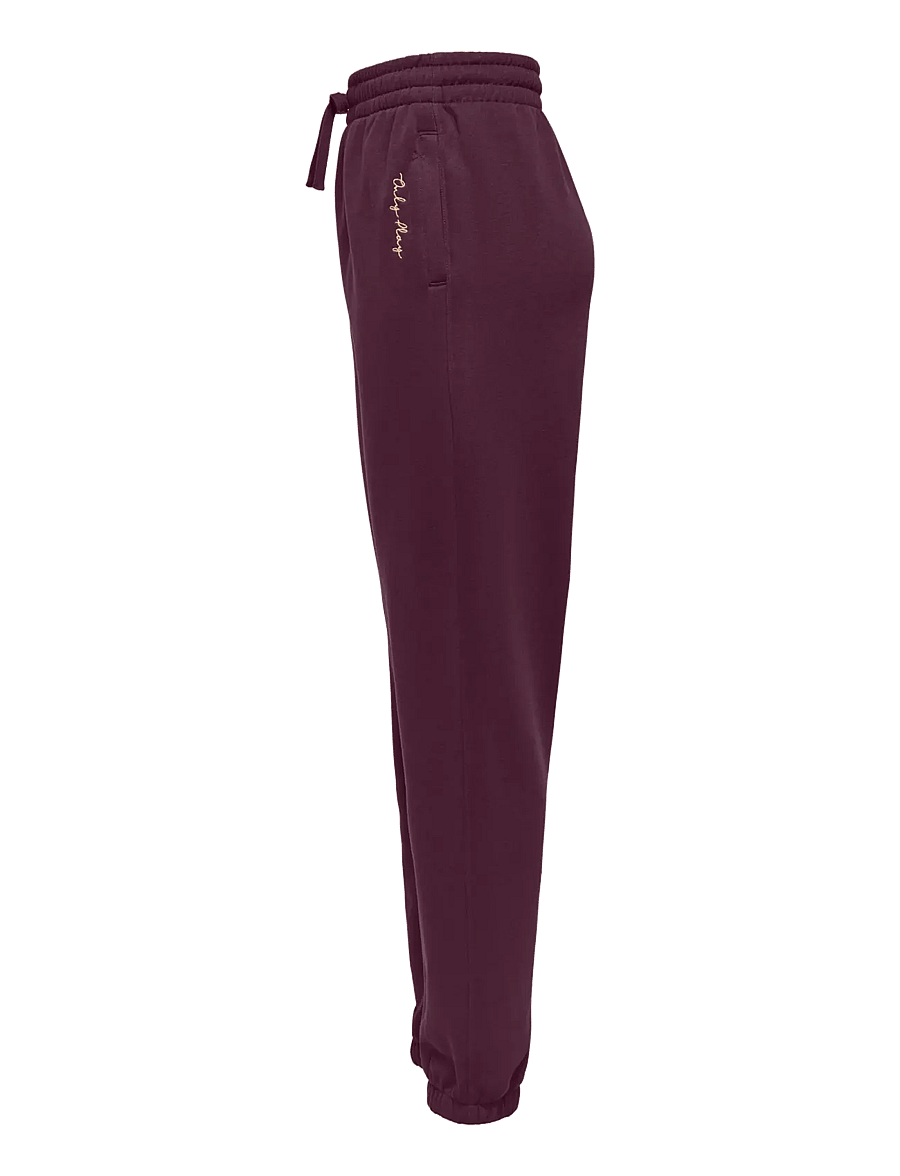 Only Play - ONPACE HW REG BRUSH SWT PNT - training pants - winetasting - 2
