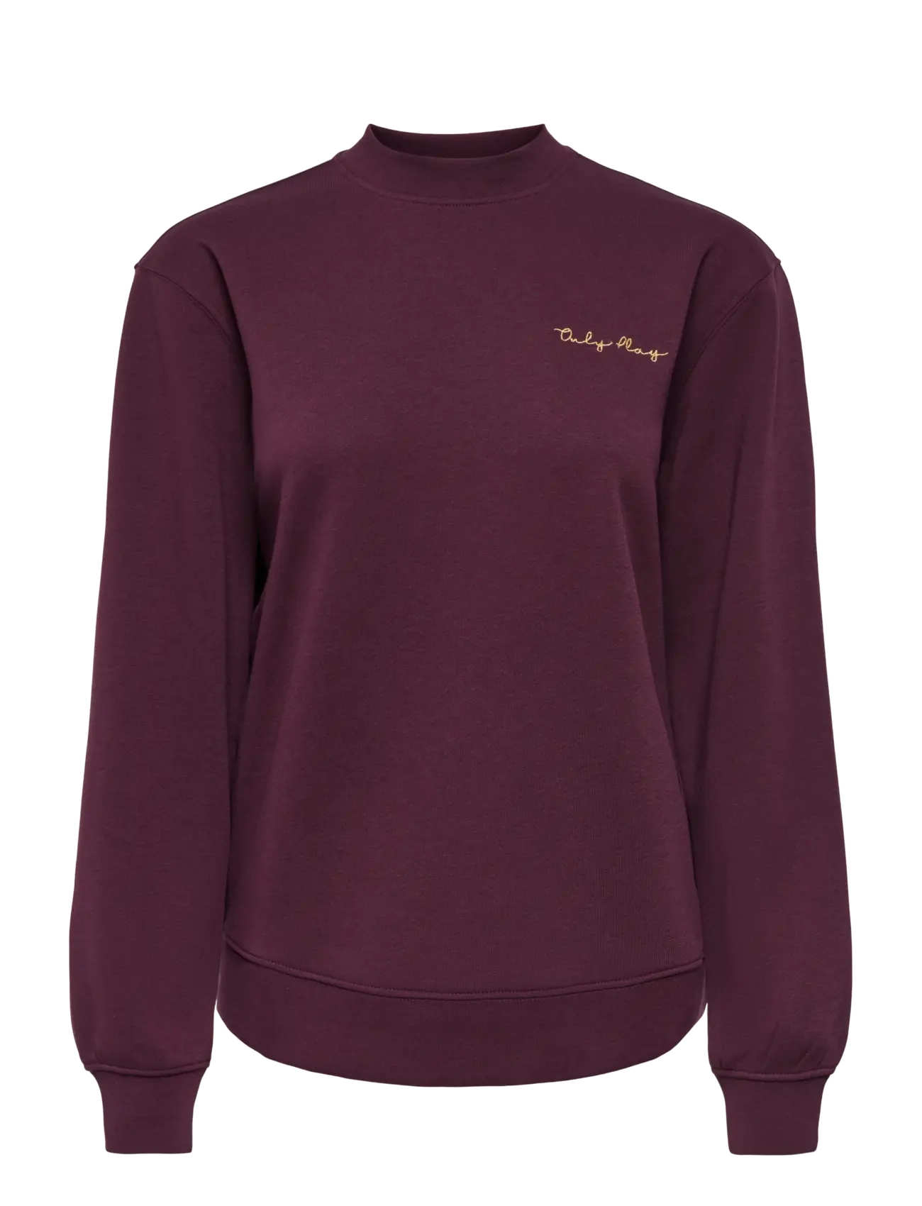 Only Play ONPACE ON LS LOOSE BRUSH SWT - Sweatshirts - WINETASTING / burgundy