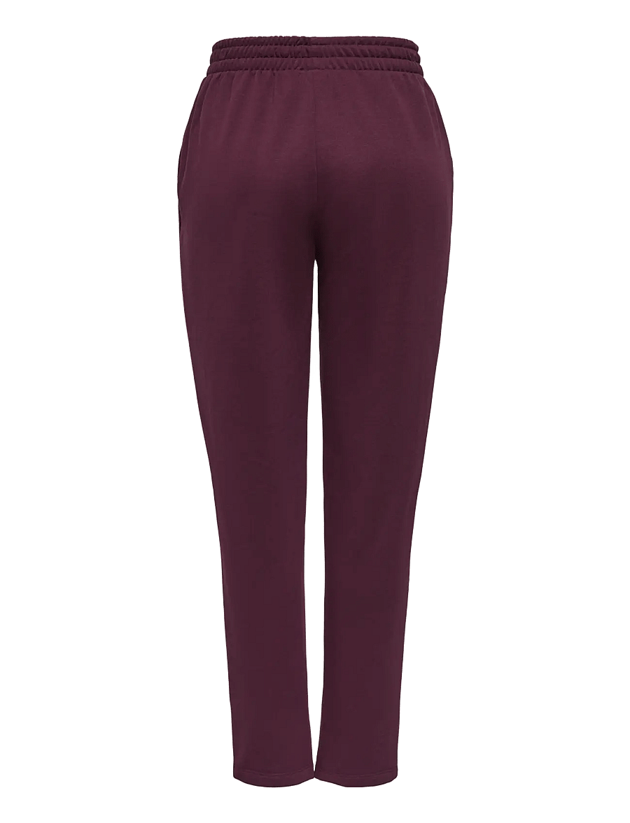 Only Play - ONPACE MW BRUSH TAPPERED SWT PNT - training pants - winetasting - 1
