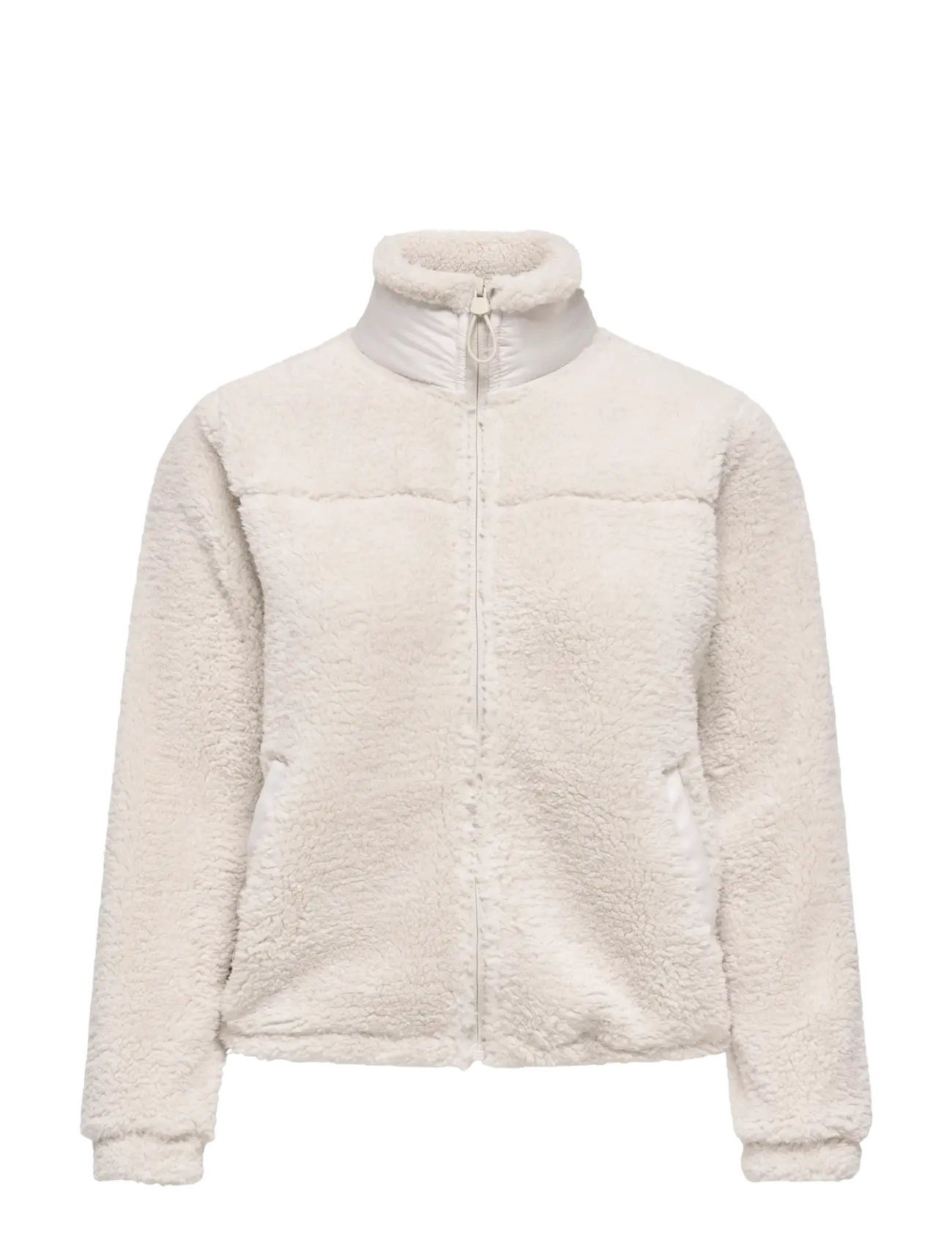 Only Play ONPAMY-FLUF HN FZ LS JCK GIRLS - Fleecejacke - PUMICE STONE / beige