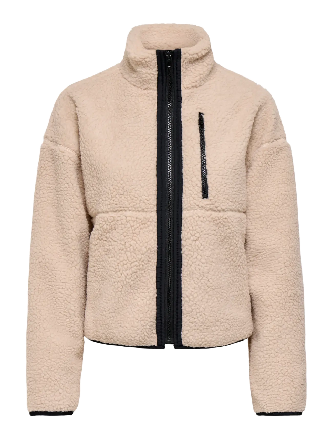 Only Play ONPELL HN FZ SHORT SHERPA JCK - Vis alt - NOMAD / beige