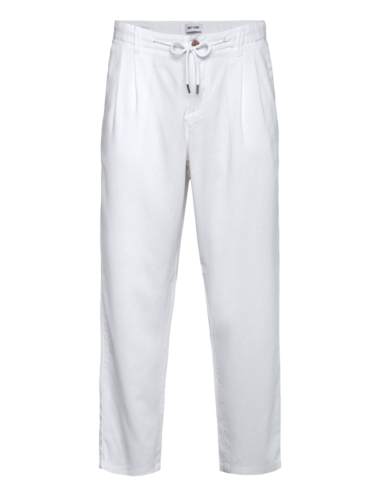 ONLY & SONS Onsleo Crop Linen Mix 0048 Pant - - 34 x 32 1