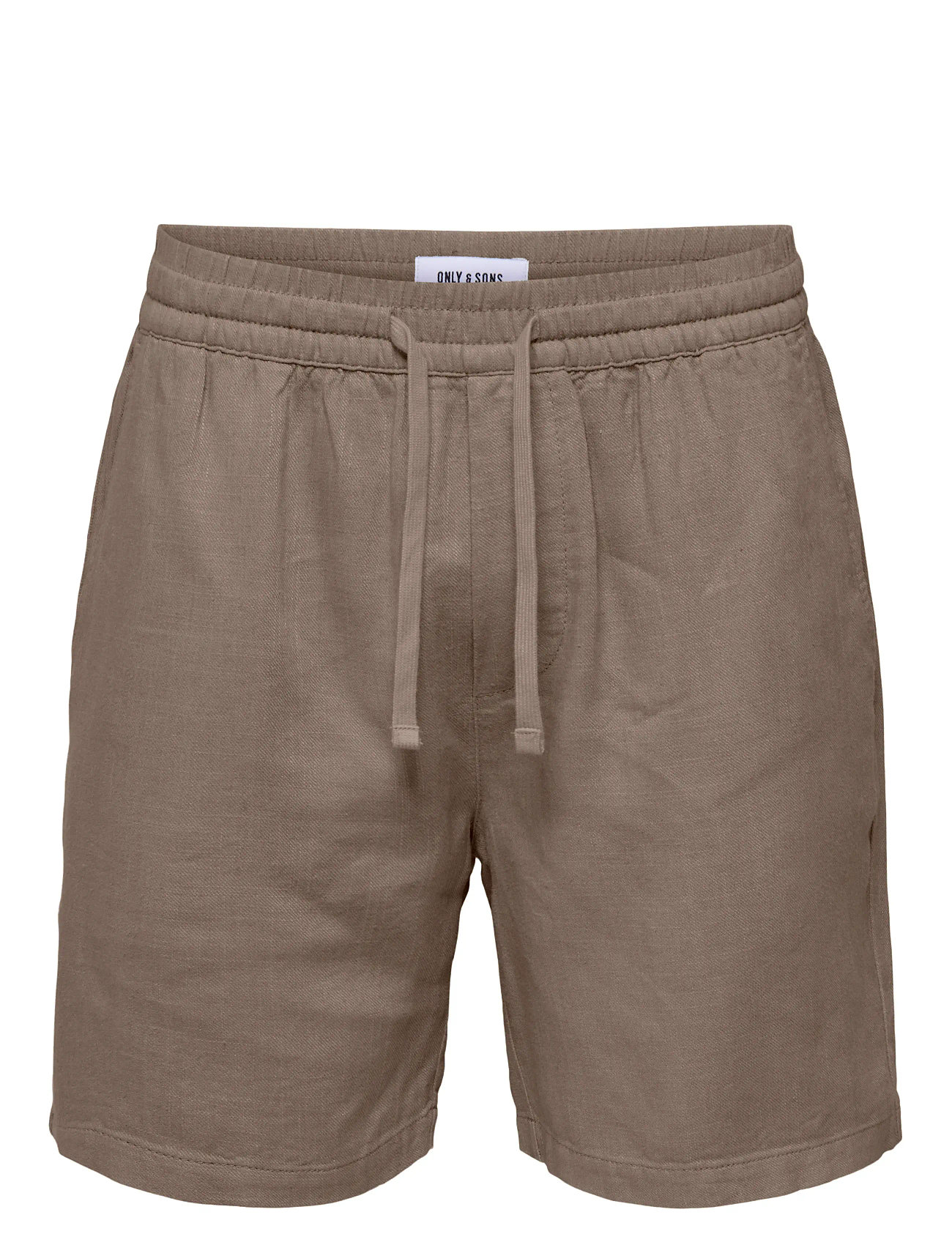 ONLY & SONS Onstel Visc Lin Shorts 0075 Cs - Beige - XS 1
