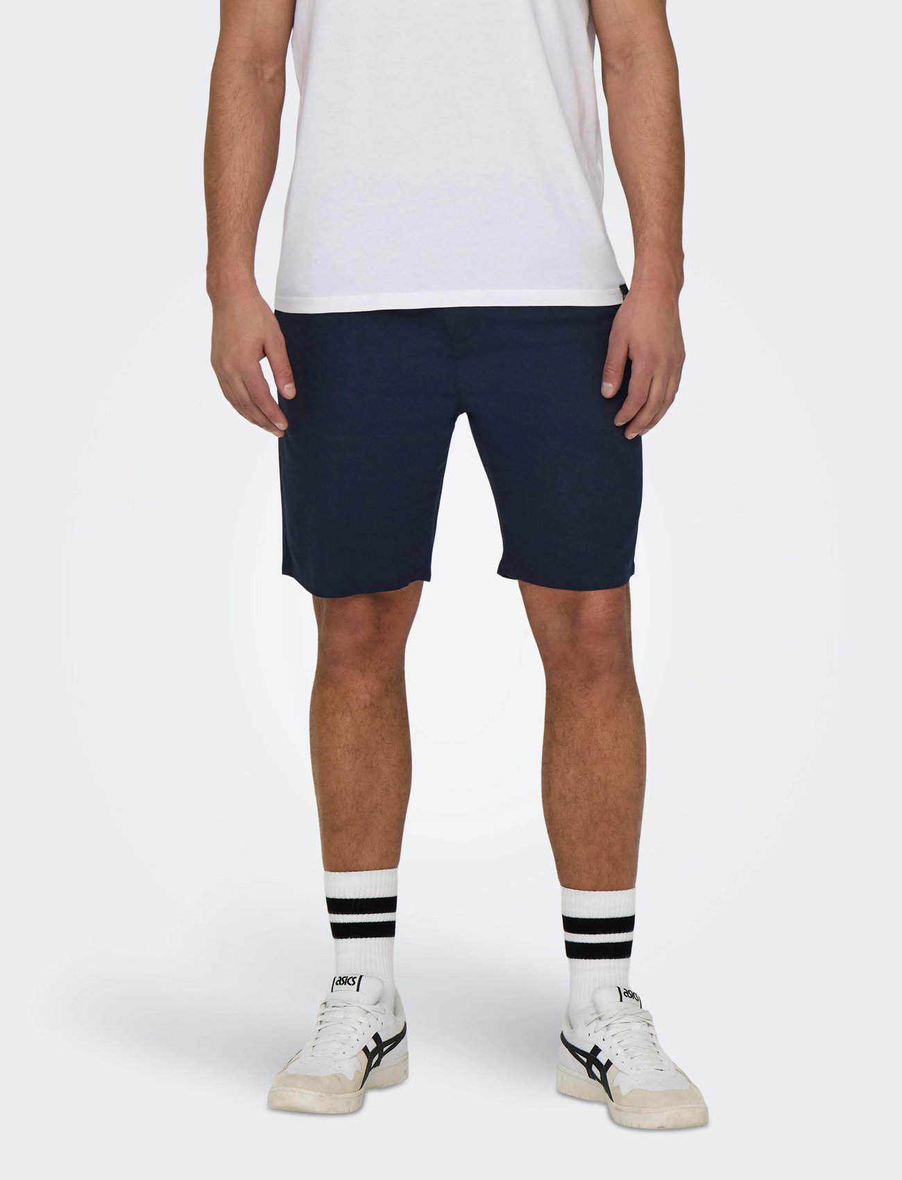 ONLY & SONS Onsleo Linen Mix 0048 Shorts - - XL 1