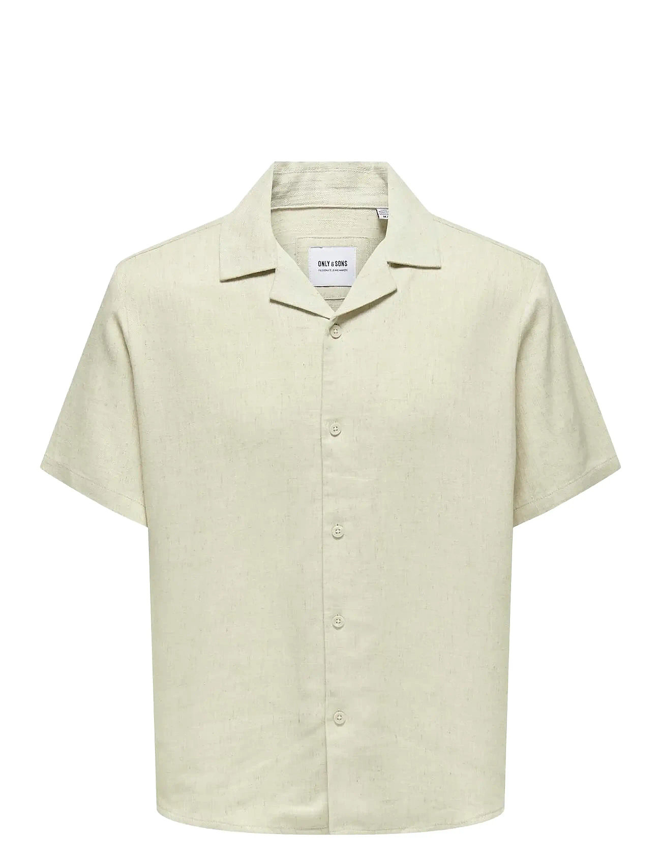 ONLY & SONS Onskari Resort Ss Shirt Visc Lin 0075 Cs - - XS 2
