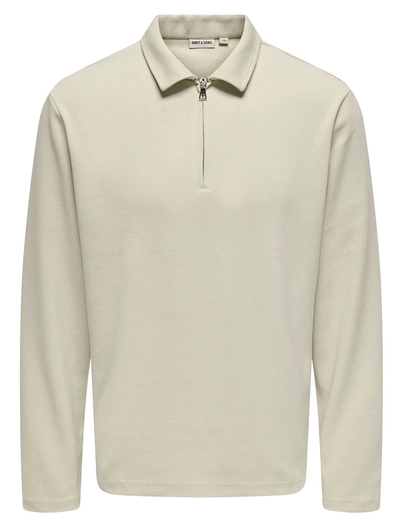 ONLY & SONS Onsnewkodyl Reg Half Zip Polo Sweat Vd - Black - XS 2