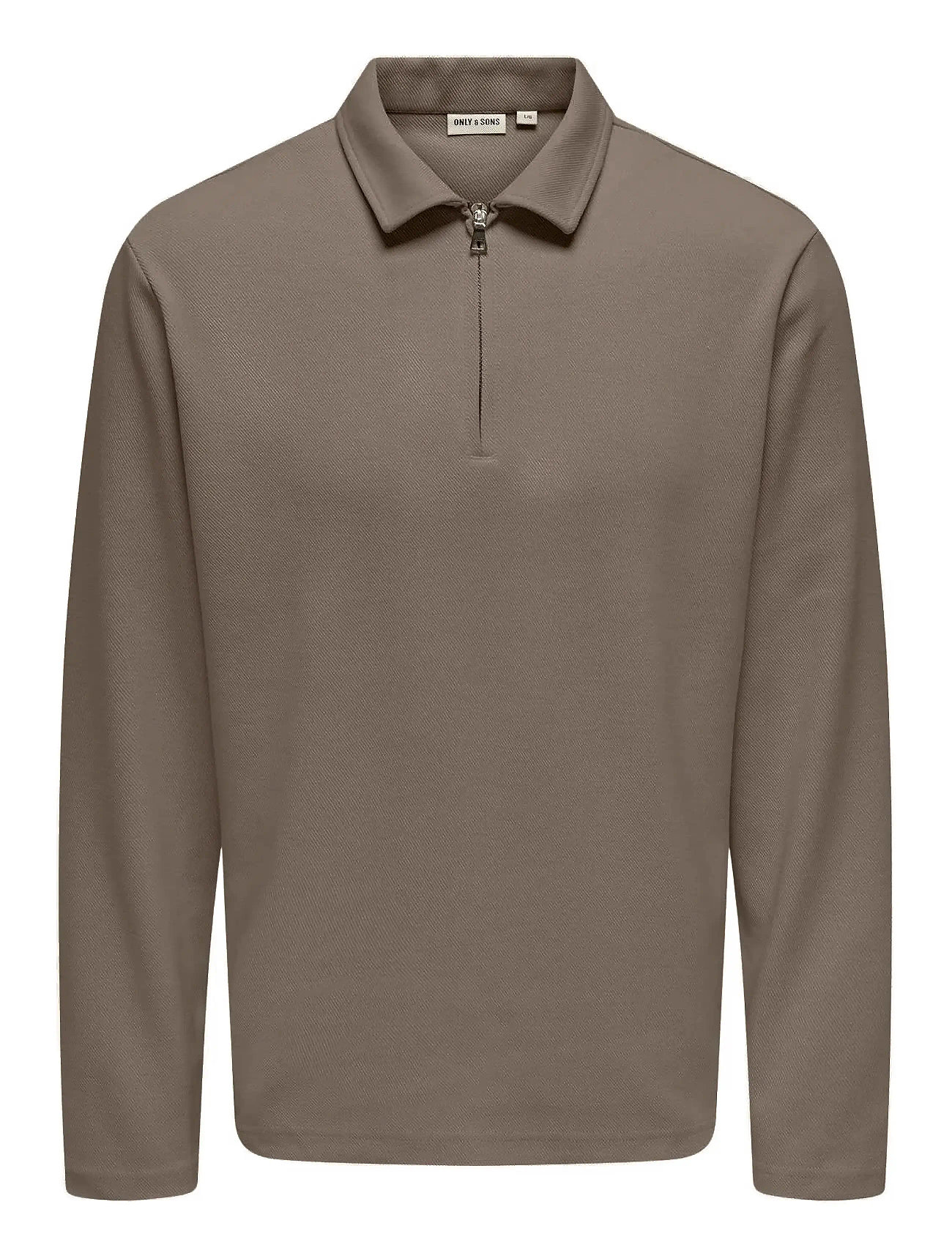 ONLY & SONS Onsnewkodyl Reg Half Zip Polo Sweat Vd - Black - XS 1