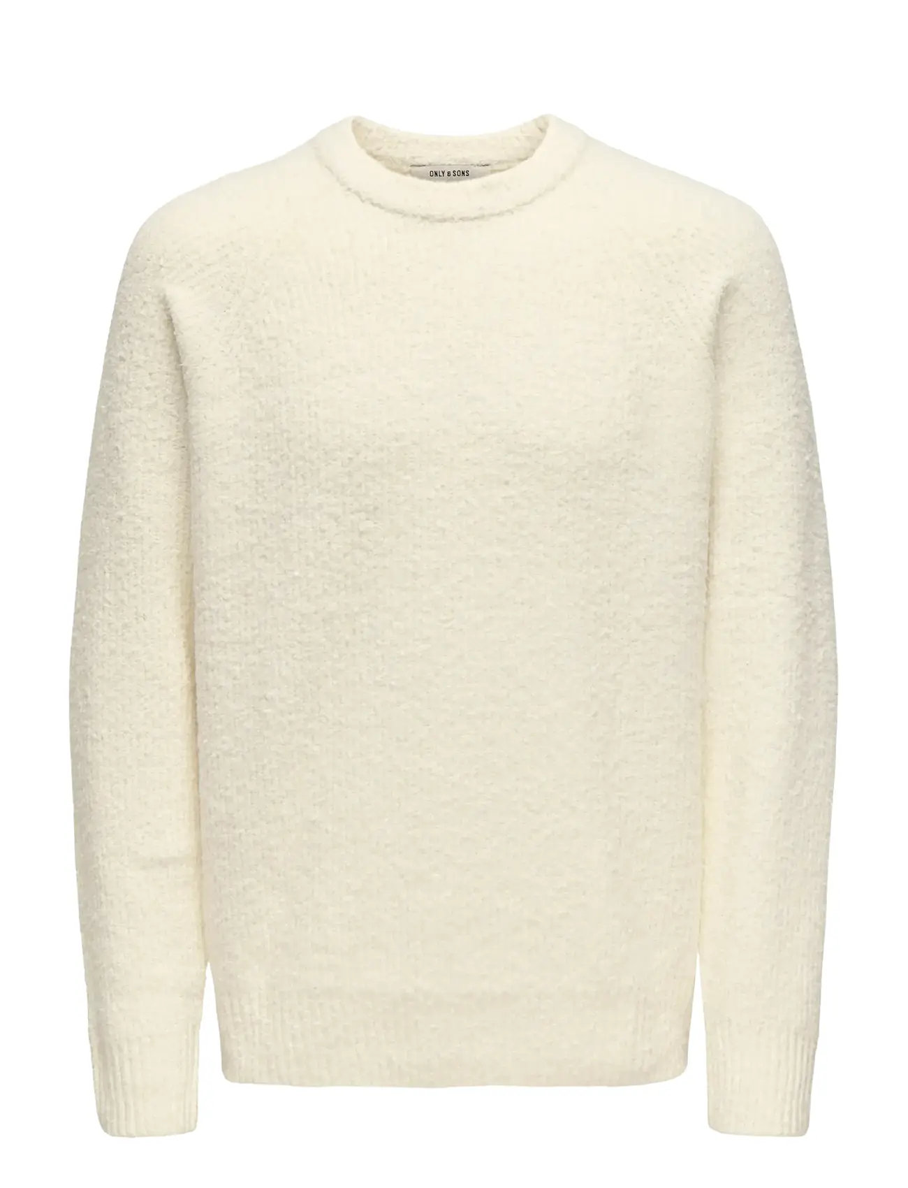 ONLY & SONS Onsdale Life Rlx Ls Raglan Knit - Beige - XS 2