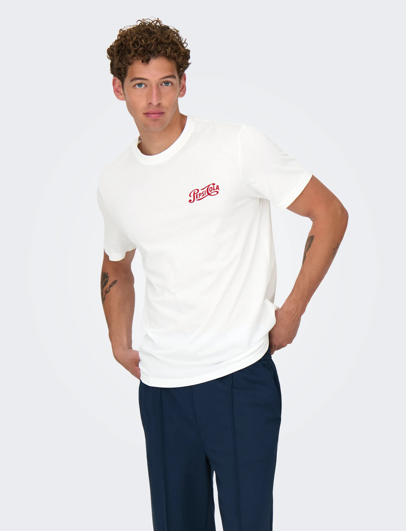 ONLY & SONS Onspepsi Life Reg Ss Lic Tee - - XS 1