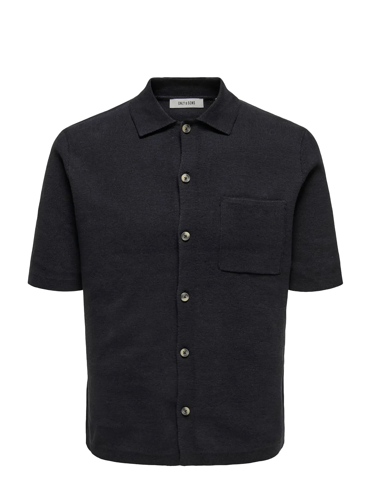 ONLY & SONS Onssilas Reg Ss Shirt Knit - - XS 1
