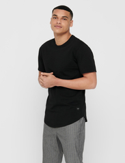 ONLY & SONS - ONSMATT LONGY SS TEE NOOS - lowest prices - black - 2