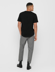 ONLY & SONS - ONSMATT LONGY SS TEE NOOS - lowest prices - black - 3