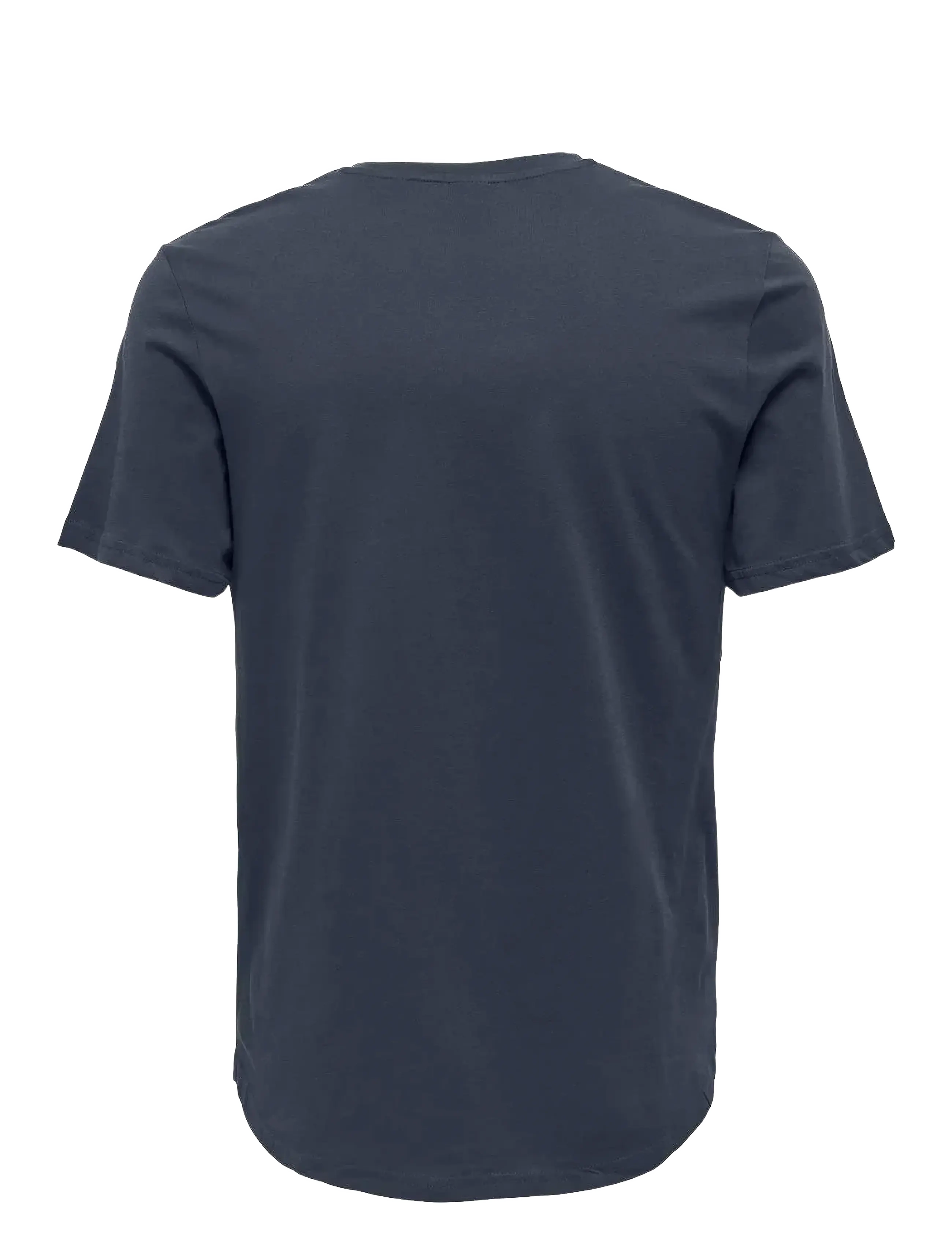 ONLY & SONS - ONSMATT LONGY SS TEE NOOS - lühikeste varrukatega t-särgid - blue nights - 1