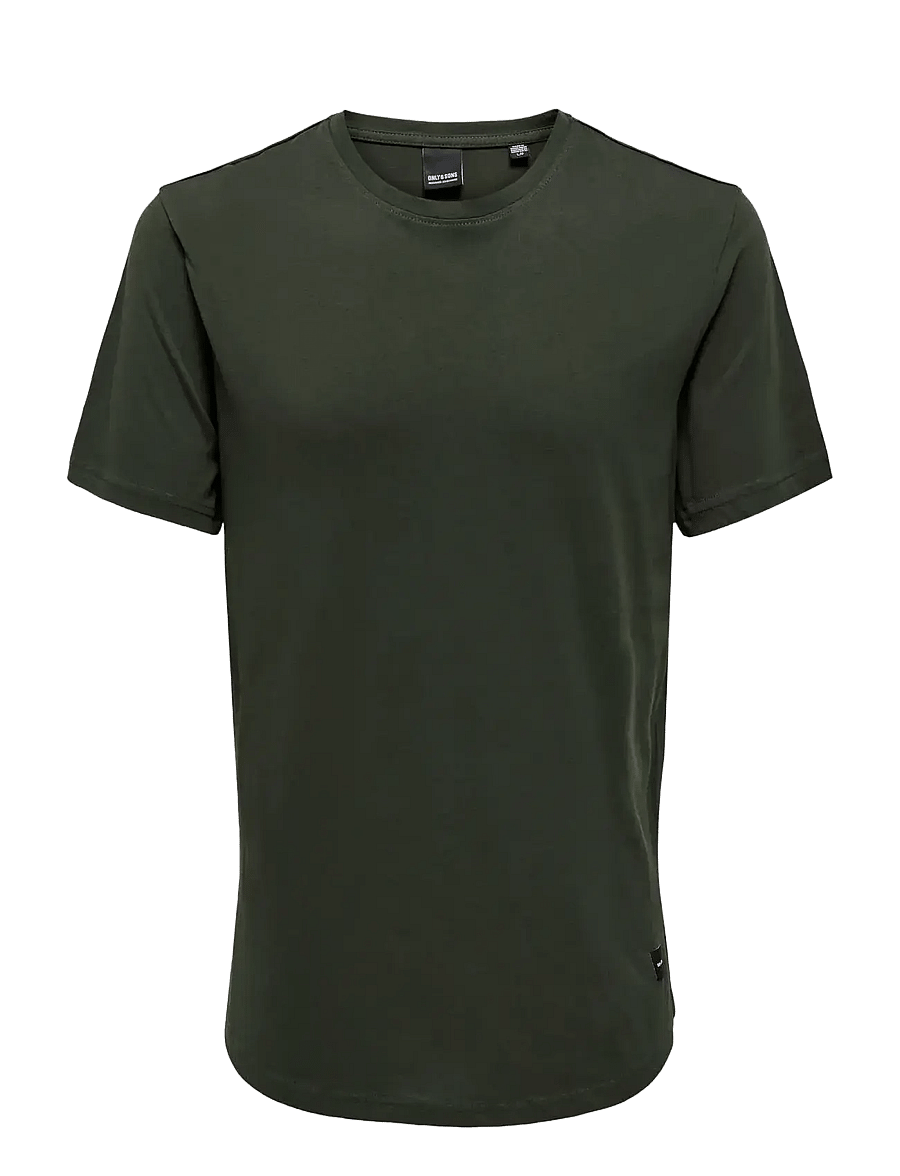 ONLY & SONS - ONSMATT LONGY SS TEE NOOS - lühikeste varrukatega t-särgid - rosin - 1