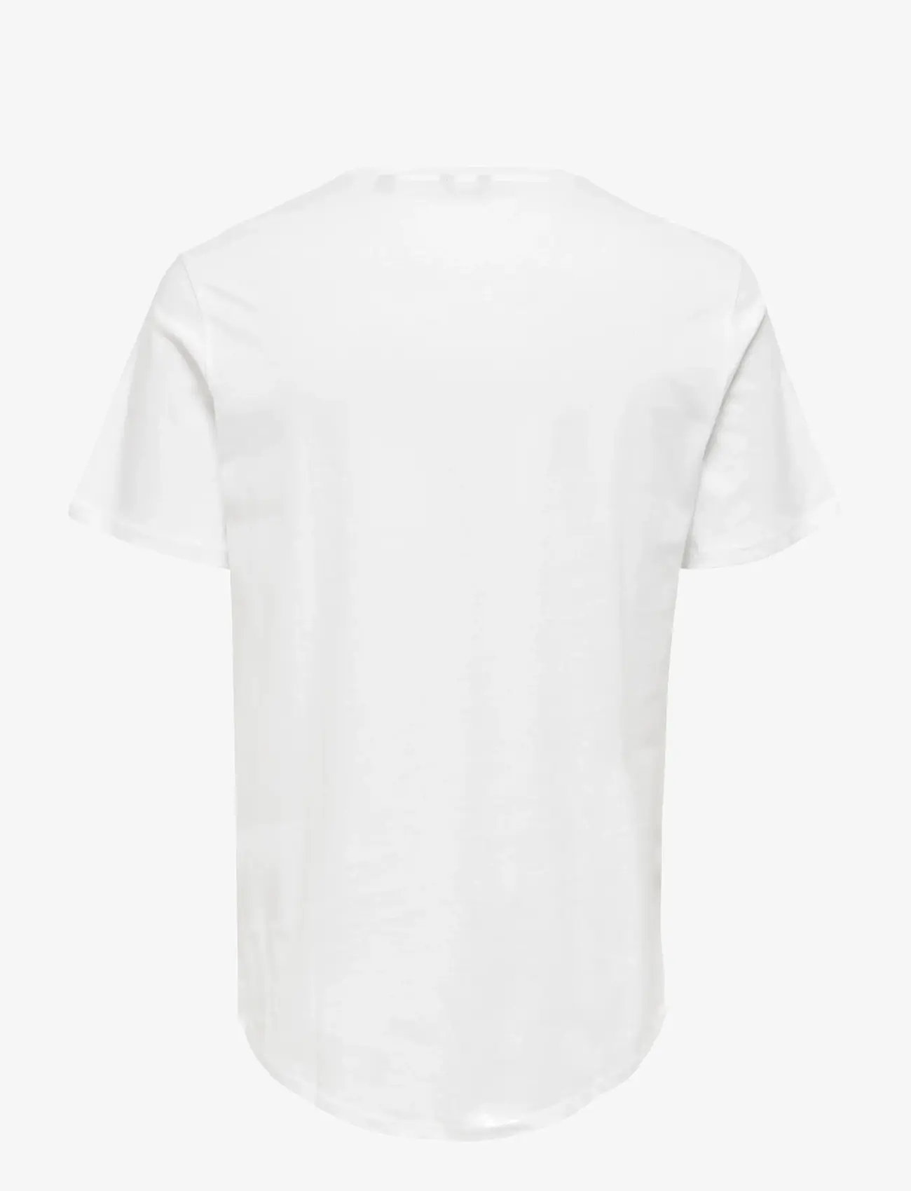 ONLY & SONS - ONSMATT LIFE LONGY SS TEE - marškinėliai trumpomis rankovėmis - white - 2