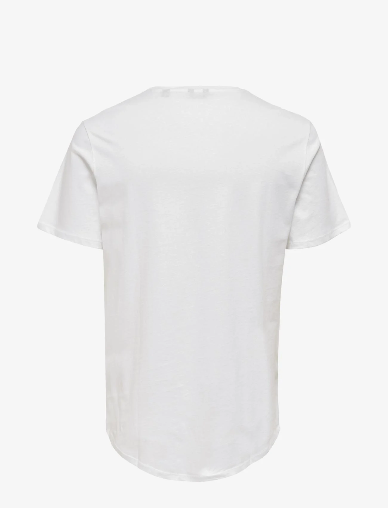 ONLY & SONS - ONSMATT LONGY SS TEE NOOS - lowest prices - white - 1