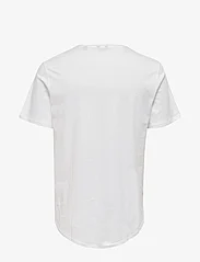ONLY & SONS - ONSMATT LONGY SS TEE NOOS - lowest prices - white - 1