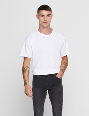 ONLY & SONS - ONSMATT LONGY SS TEE NOOS - lowest prices - white - 3