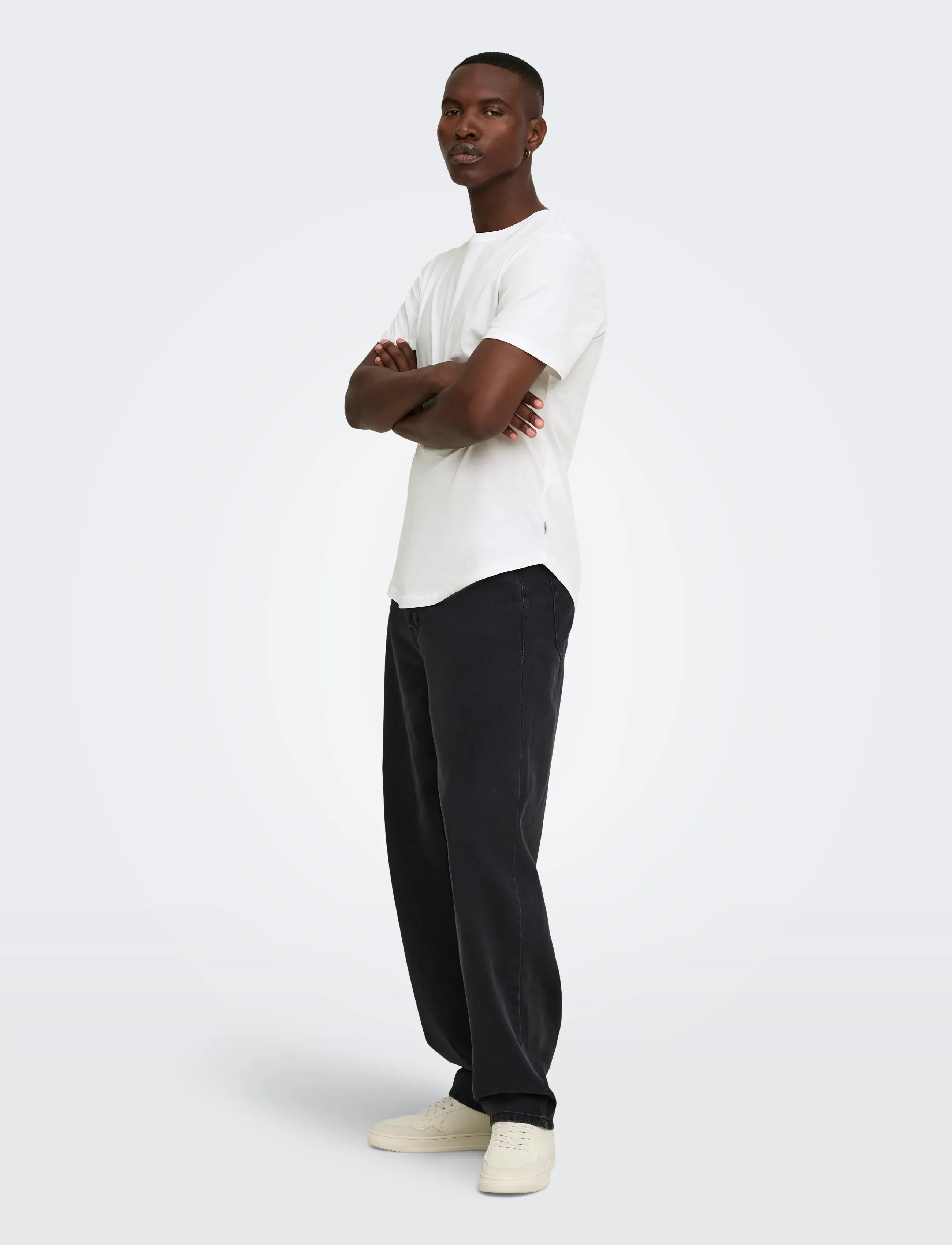 ONLY & SONS - ONSMATT LONGY SS TEE NOOS - t-shirts - white - 5