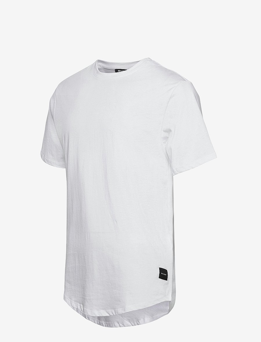 ONLY & SONS - ONSMATT LONGY SS TEE NOOS - lühikeste varrukatega t-särgid - white - 3