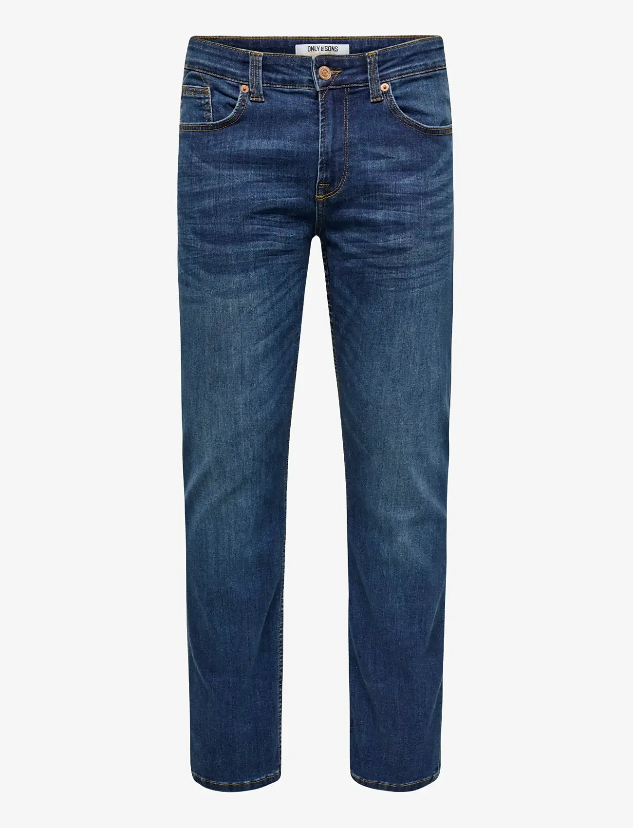 ONLY & SONS - ONSWEFT REG MB 5076 PIM DNM NOOS - regular jeans - medium blue denim - 1