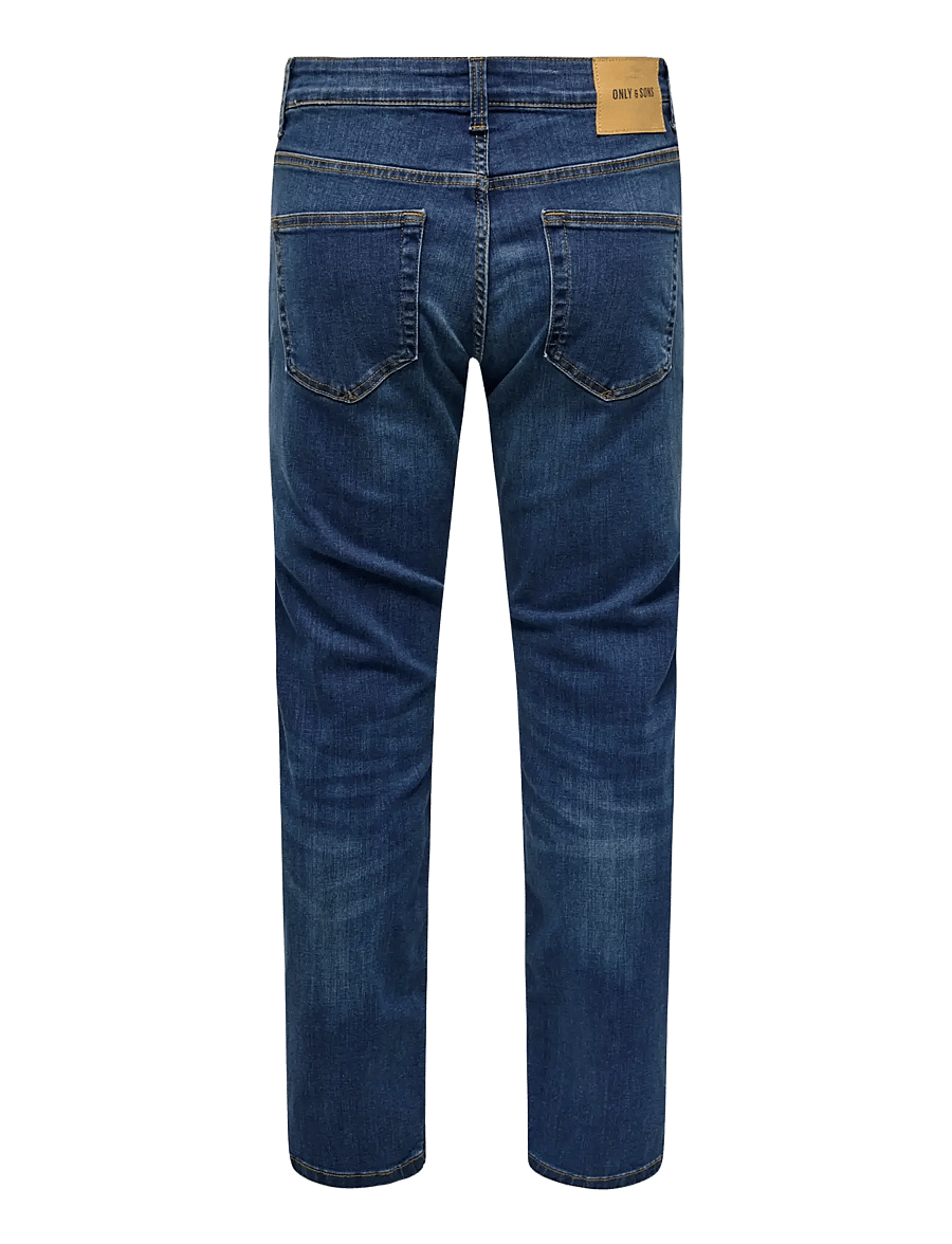 ONLY & SONS - ONSWEFT REG MB 5076 PIM DNM NOOS - regular jeans - medium blue denim - 2