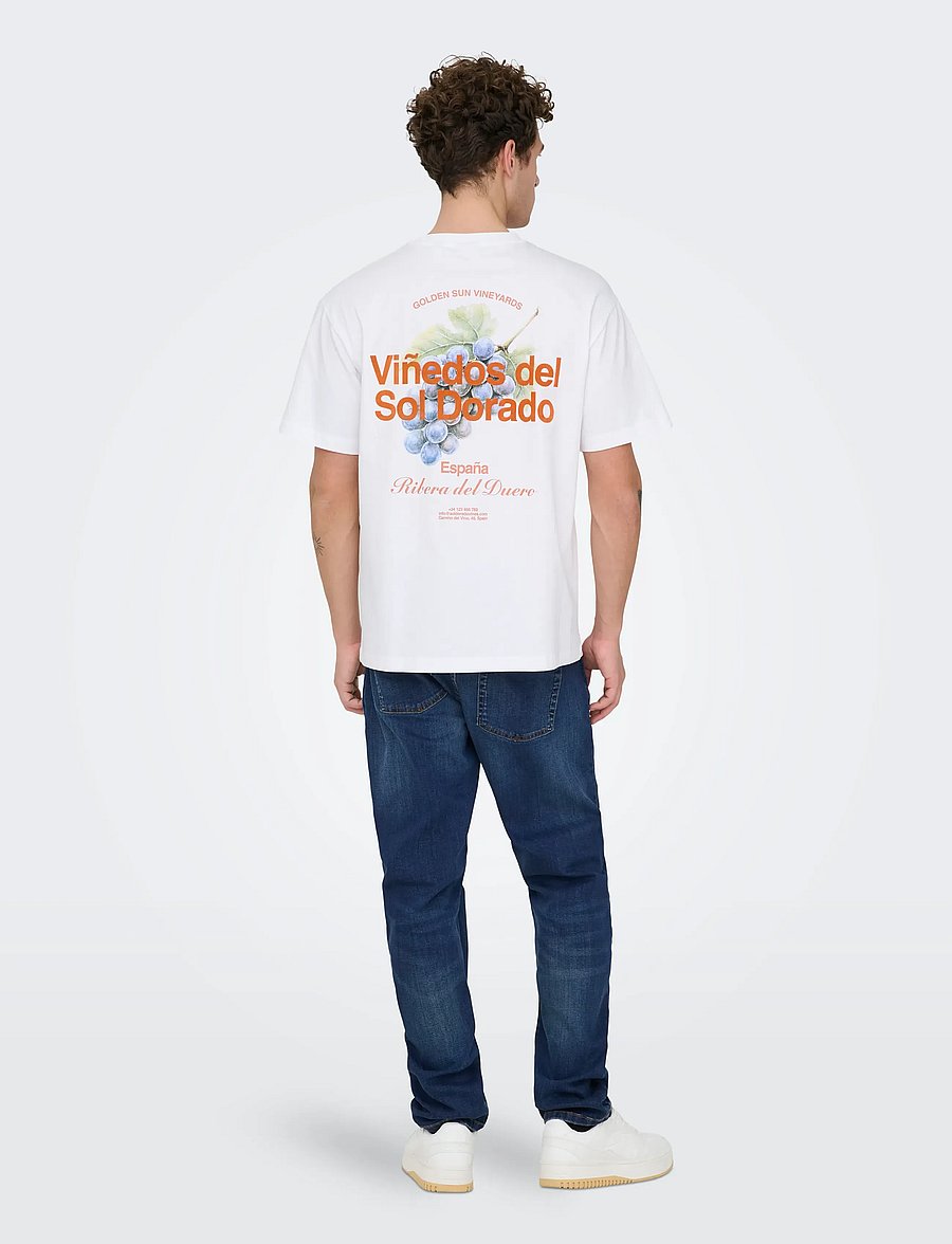 ONLY & SONS - ONSWEFT REG MB 5076 PIM DNM NOOS - regular jeans - medium blue denim - 3