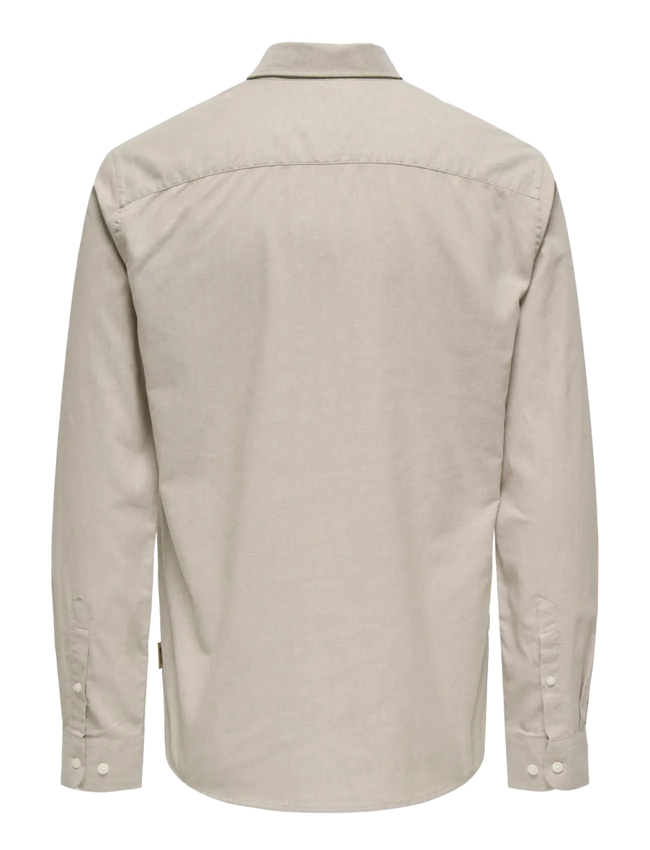 ONLY & SONS - ONSALVARO SLIM LS OXFORD SHIRT NOOS FRML - oxford-skjorter - chinchilla - 2