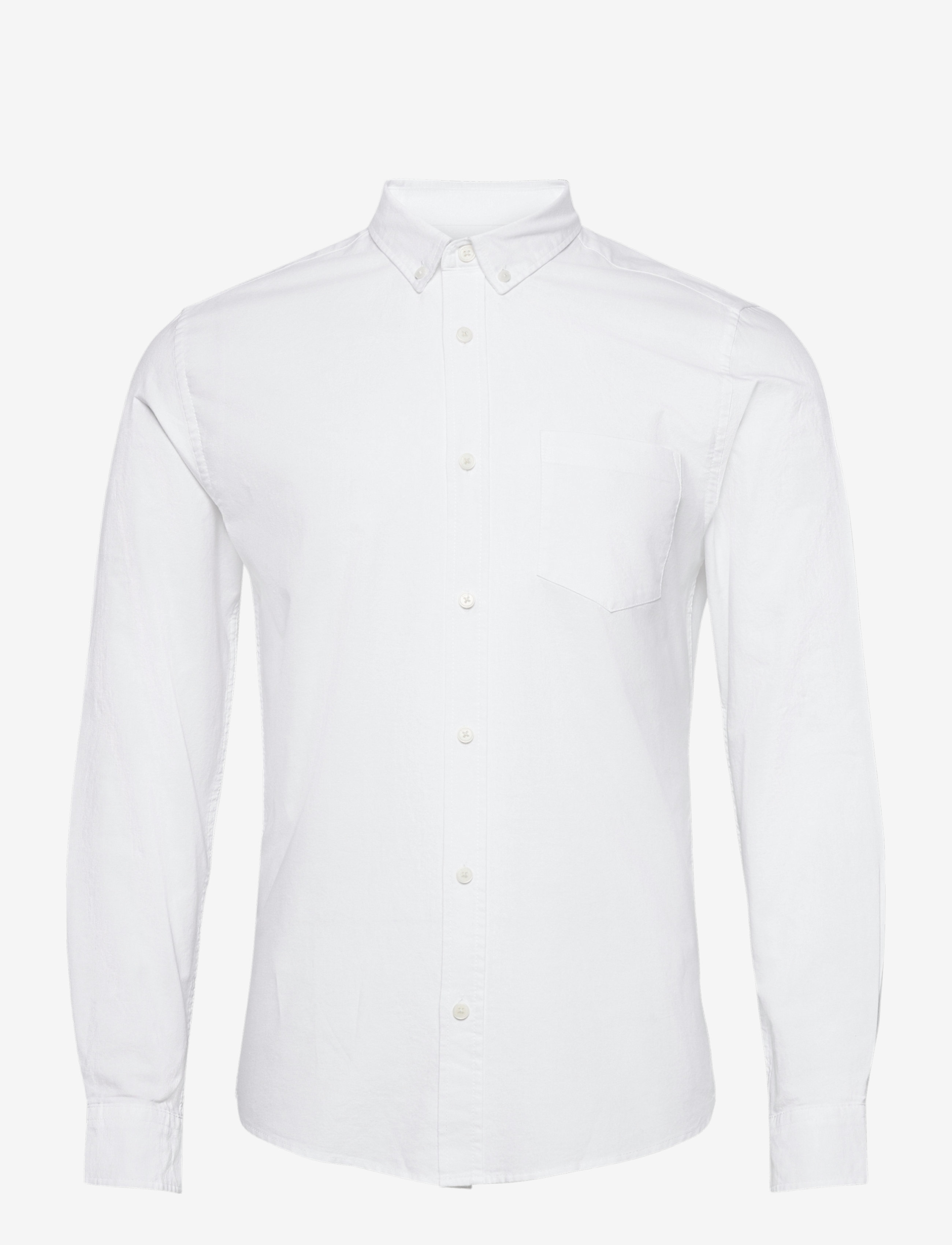 ONLY & SONS ONSALVARO SLIM LS OXFORD SHIRT NOOS FRML - Oxford skjorter - WHITE / white