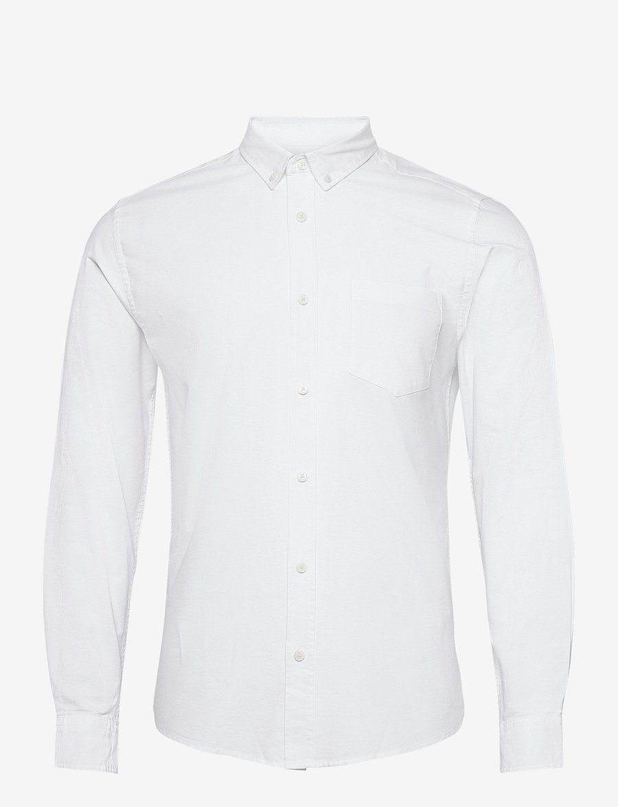 ONLY & SONS - ONSALVARO SLIM LS OXFORD SHIRT NOOS FRML - chemises oxford - white - 1