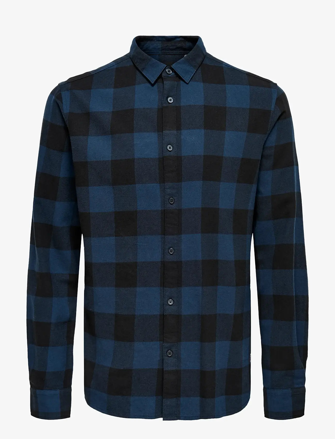 ONLY & SONS - ONSGUDMUND LS CHECKED SHIRT NOOS - chemises à carreaux - dress blues - 1