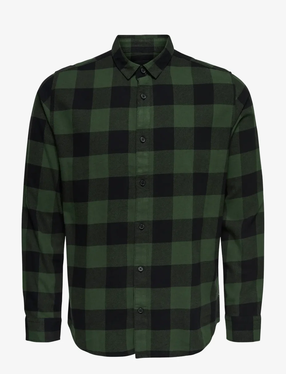ONLY & SONS - ONSGUDMUND LS CHECKED SHIRT NOOS - rutiga skjortor - forest night - 1